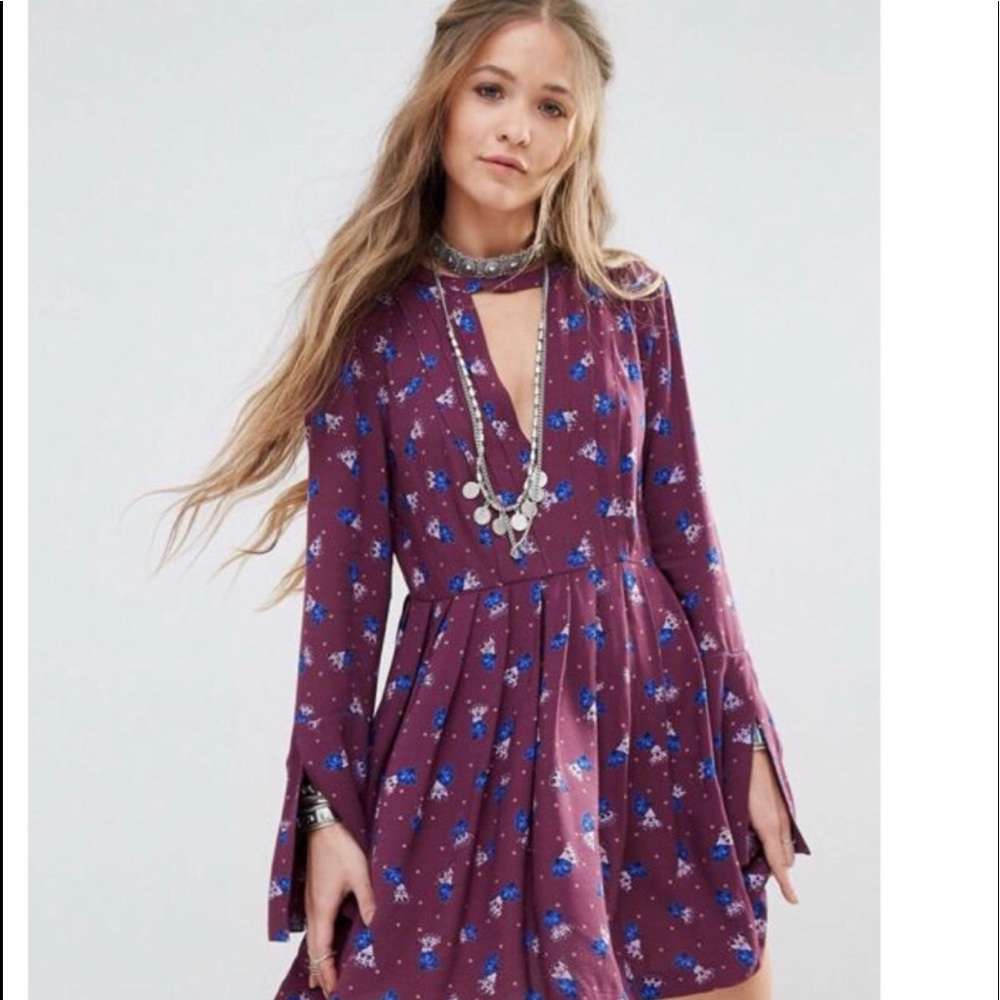 Free people tegan Mini Dress Size 2